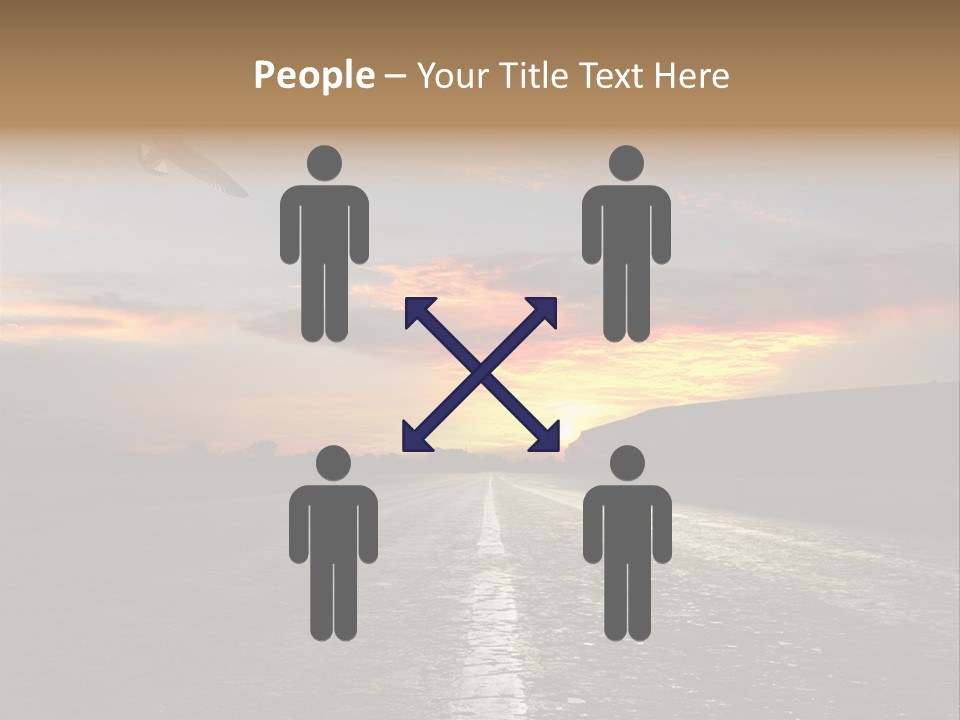 Marking Forward Moody PowerPoint Template