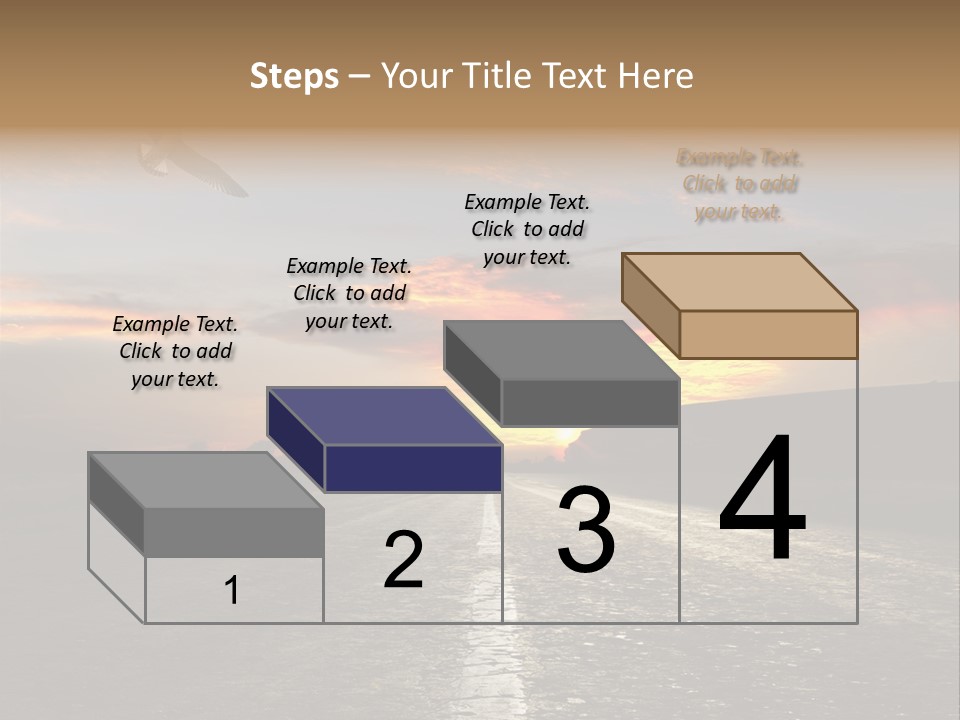 Marking Forward Moody PowerPoint Template