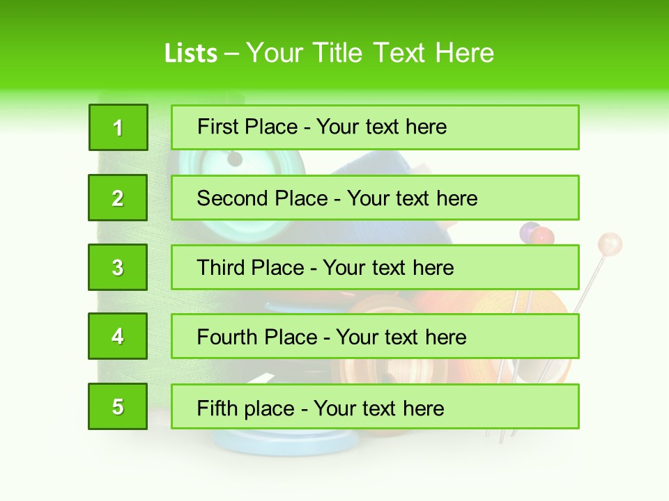 Industry Macro Thread PowerPoint Template
