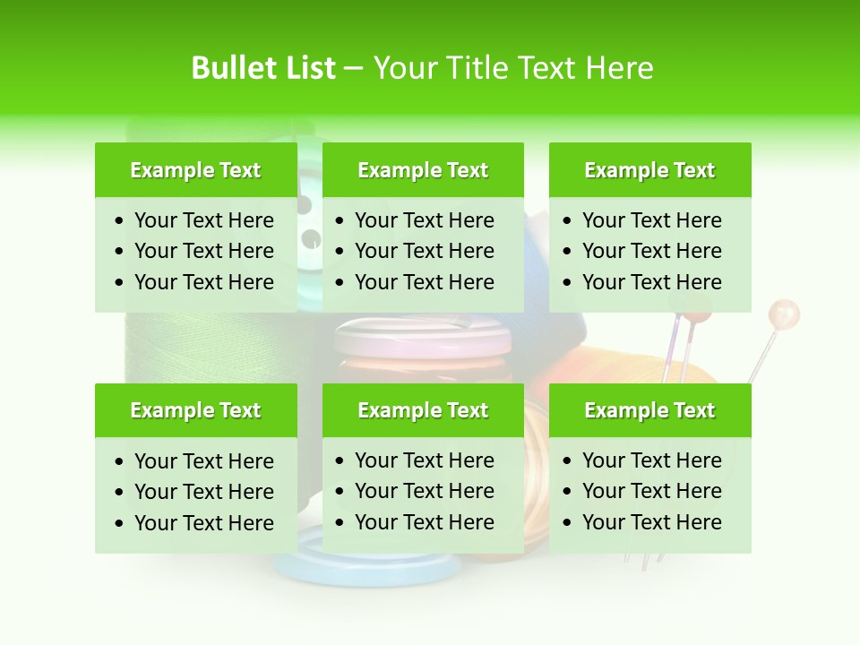 Industry Macro Thread PowerPoint Template