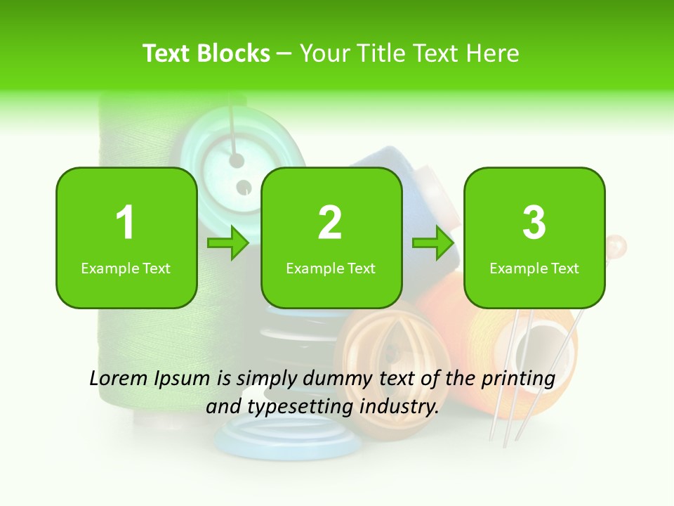 Industry Macro Thread PowerPoint Template