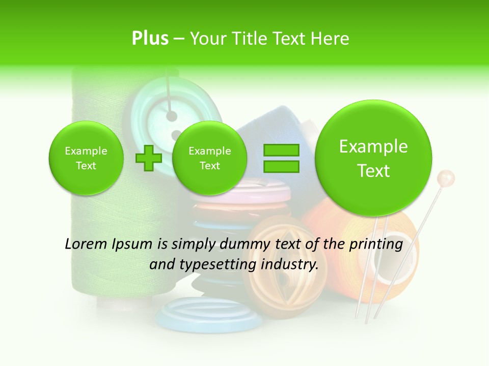 Industry Macro Thread PowerPoint Template