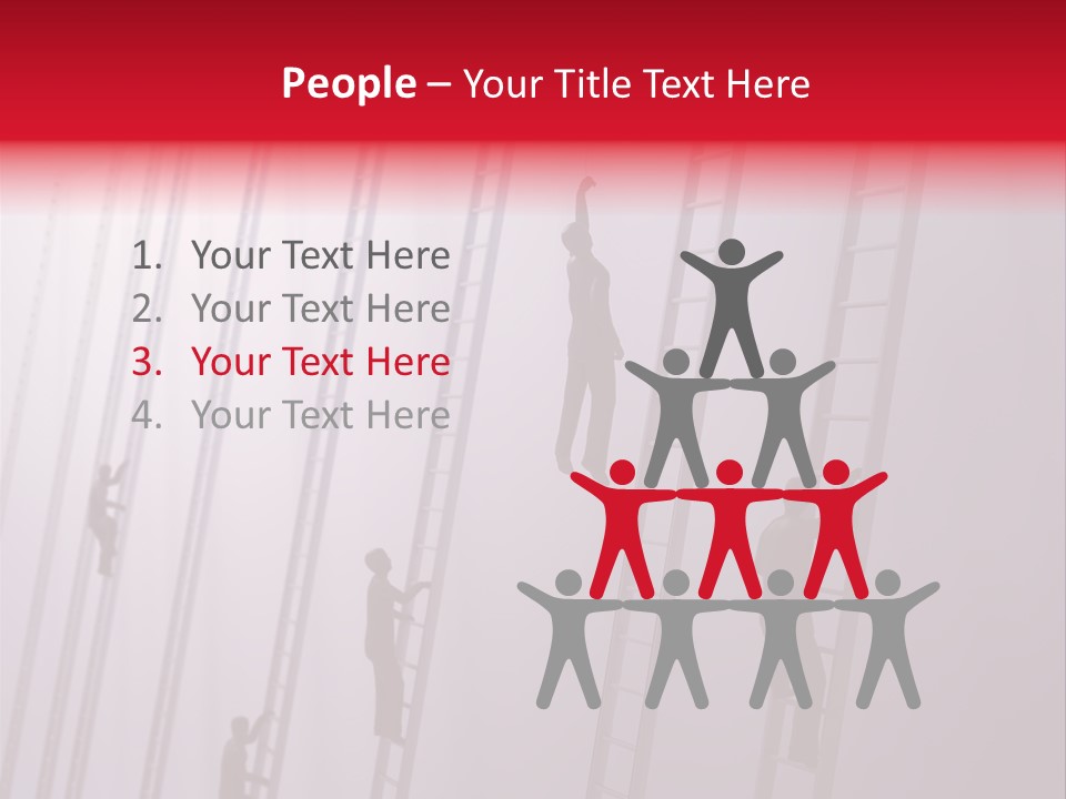 People Tiny Opportunity PowerPoint Template