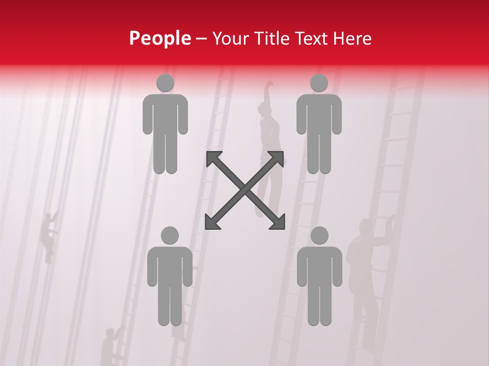 People Tiny Opportunity PowerPoint Template
