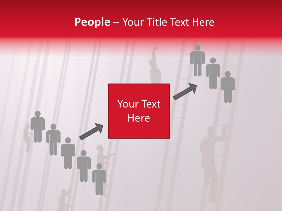 People Tiny Opportunity PowerPoint Template