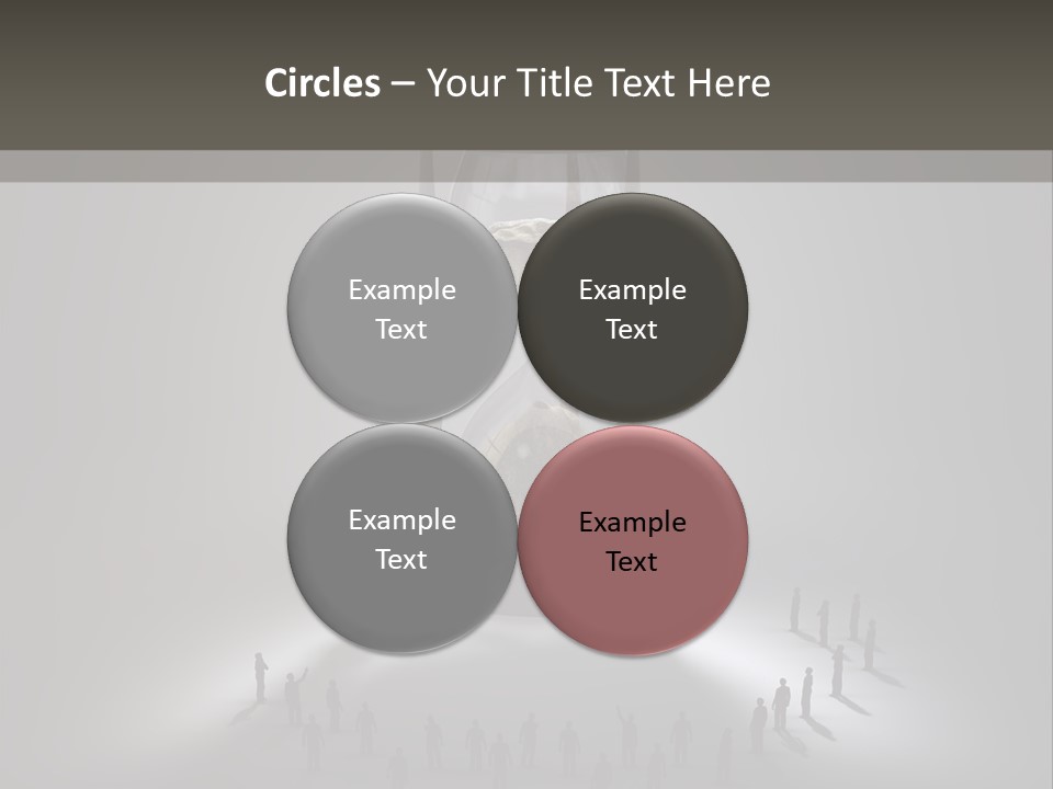 Moving Tiny Flowing PowerPoint Template