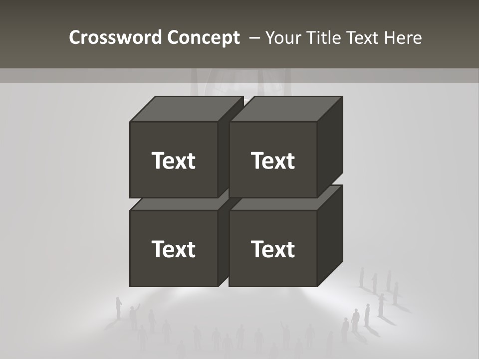 Moving Tiny Flowing PowerPoint Template