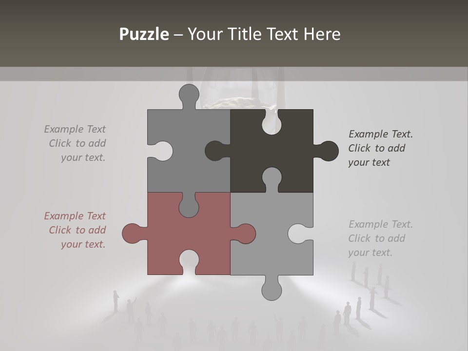 Moving Tiny Flowing PowerPoint Template