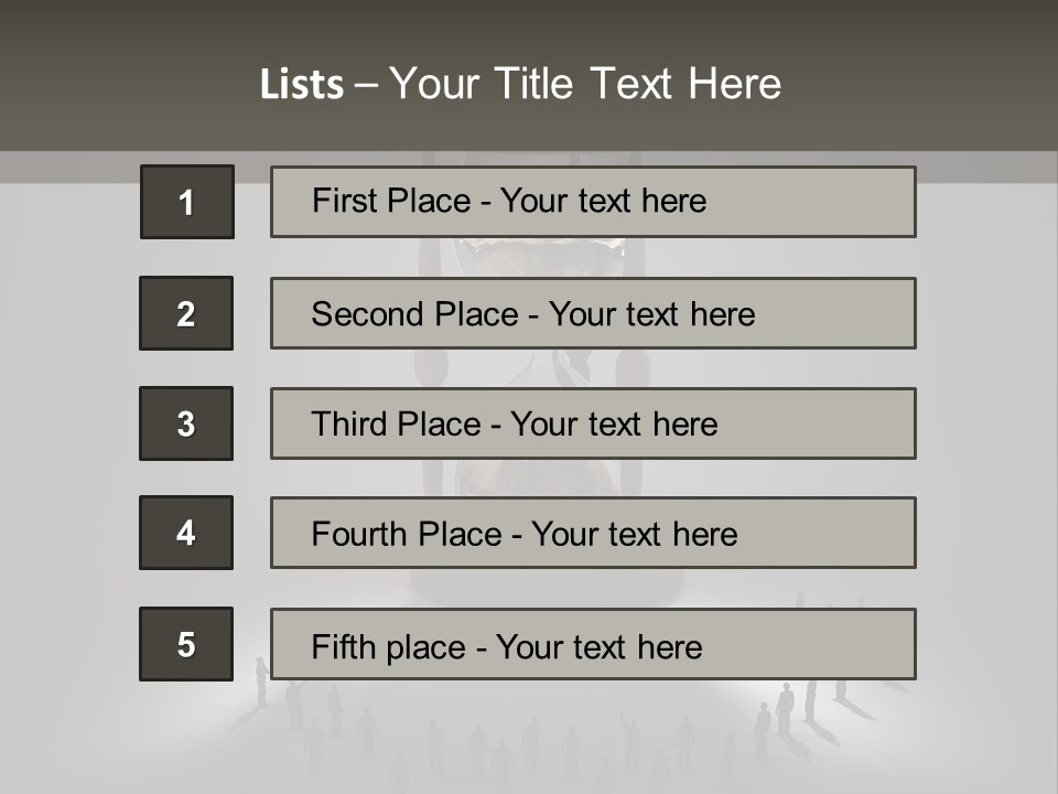 Moving Tiny Flowing PowerPoint Template