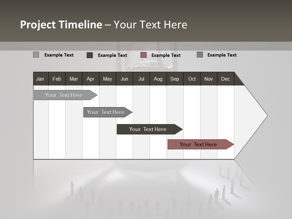 Moving Tiny Flowing PowerPoint Template