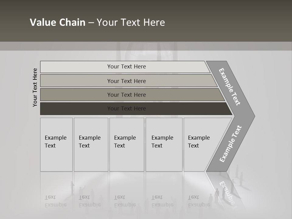 Moving Tiny Flowing PowerPoint Template