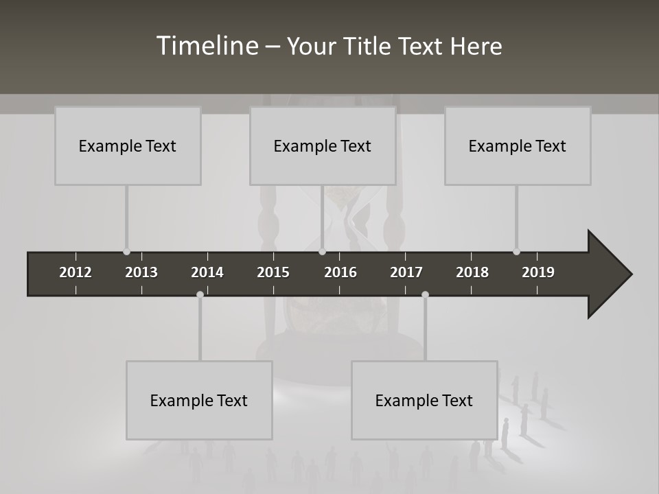 Moving Tiny Flowing PowerPoint Template