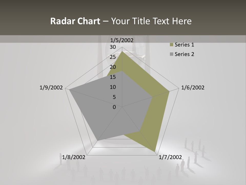 Moving Tiny Flowing PowerPoint Template