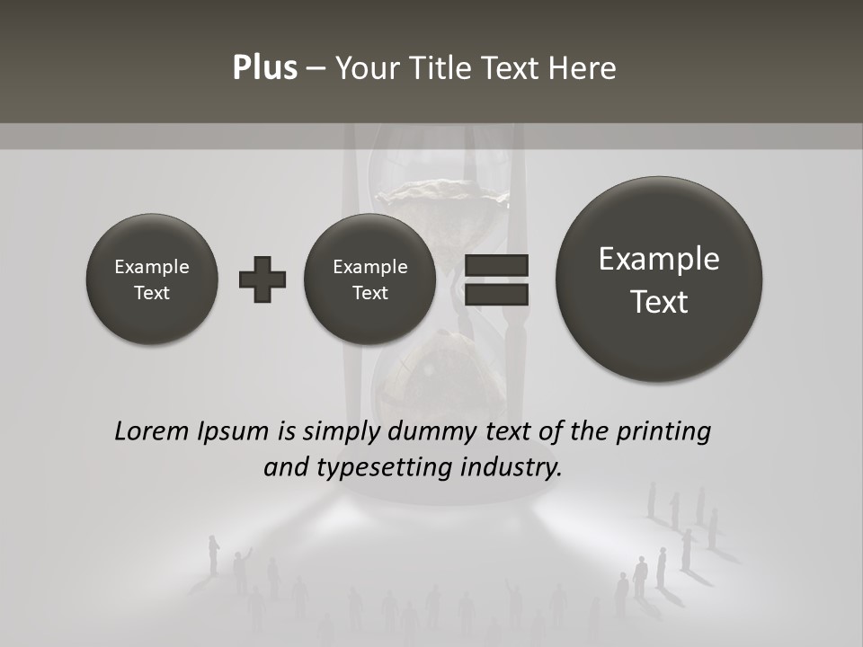 Moving Tiny Flowing PowerPoint Template