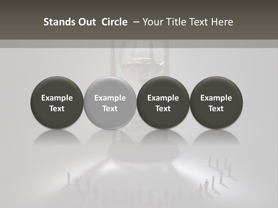 Moving Tiny Flowing PowerPoint Template