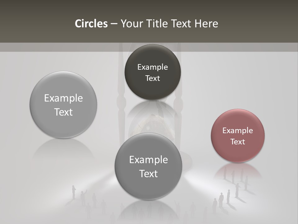 Moving Tiny Flowing PowerPoint Template