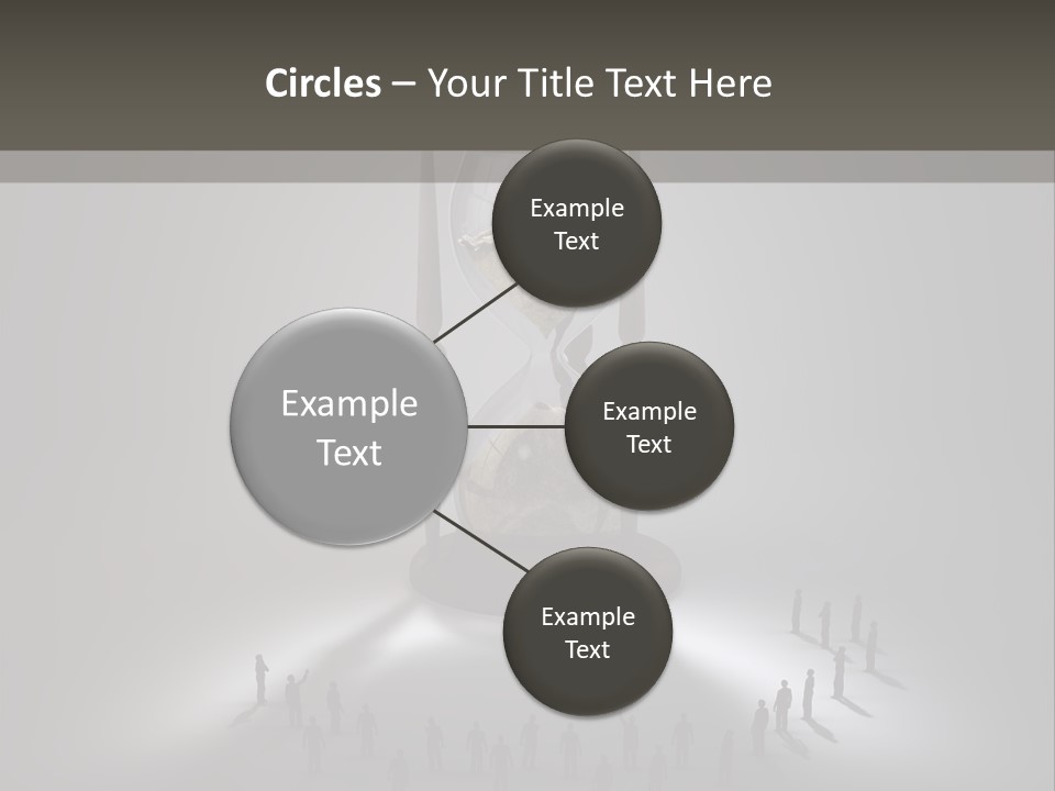 Moving Tiny Flowing PowerPoint Template