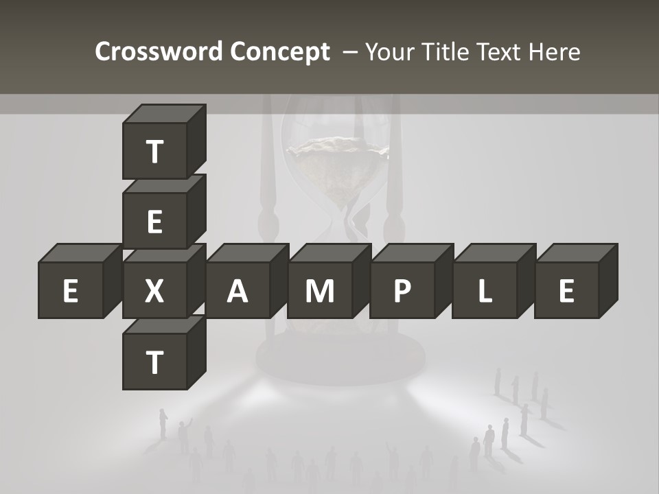 Moving Tiny Flowing PowerPoint Template