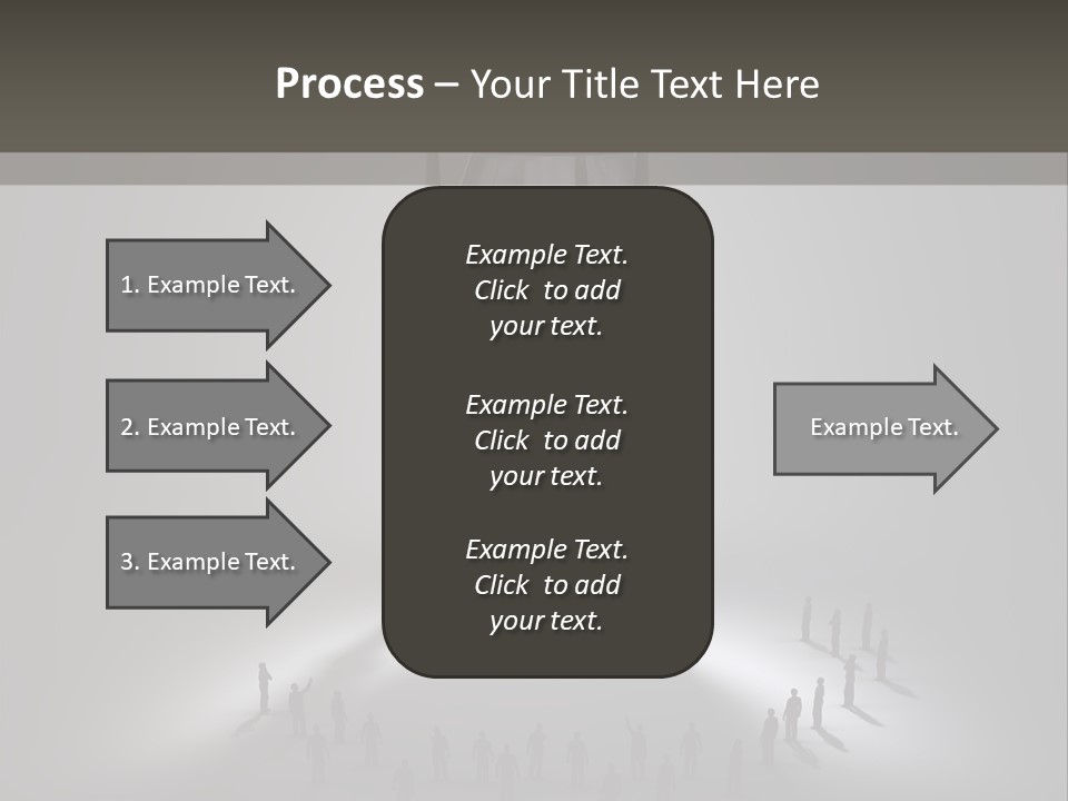 Moving Tiny Flowing PowerPoint Template