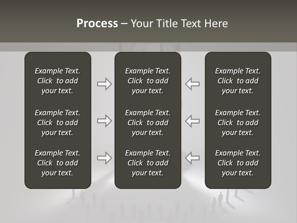 Moving Tiny Flowing PowerPoint Template
