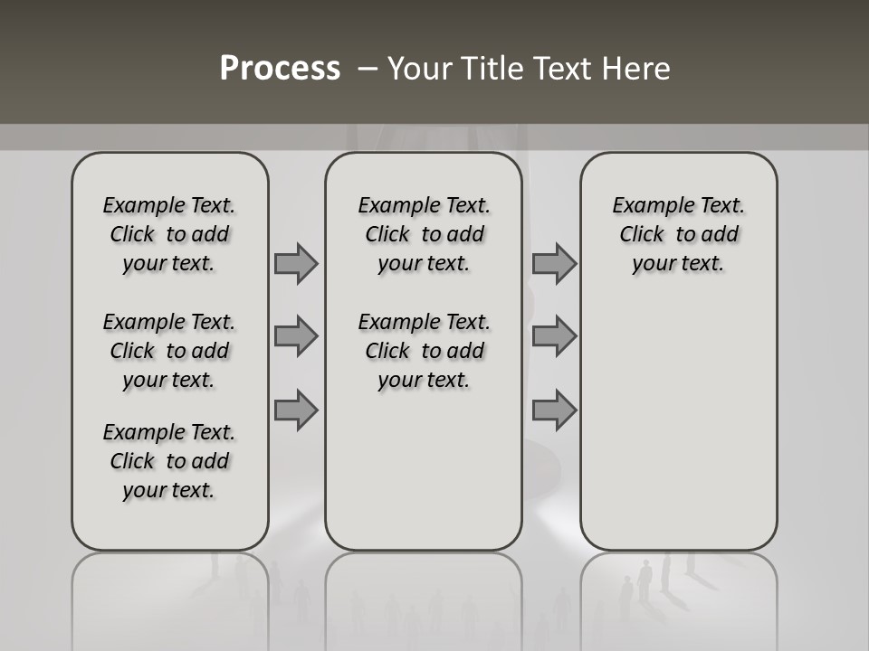 Moving Tiny Flowing PowerPoint Template