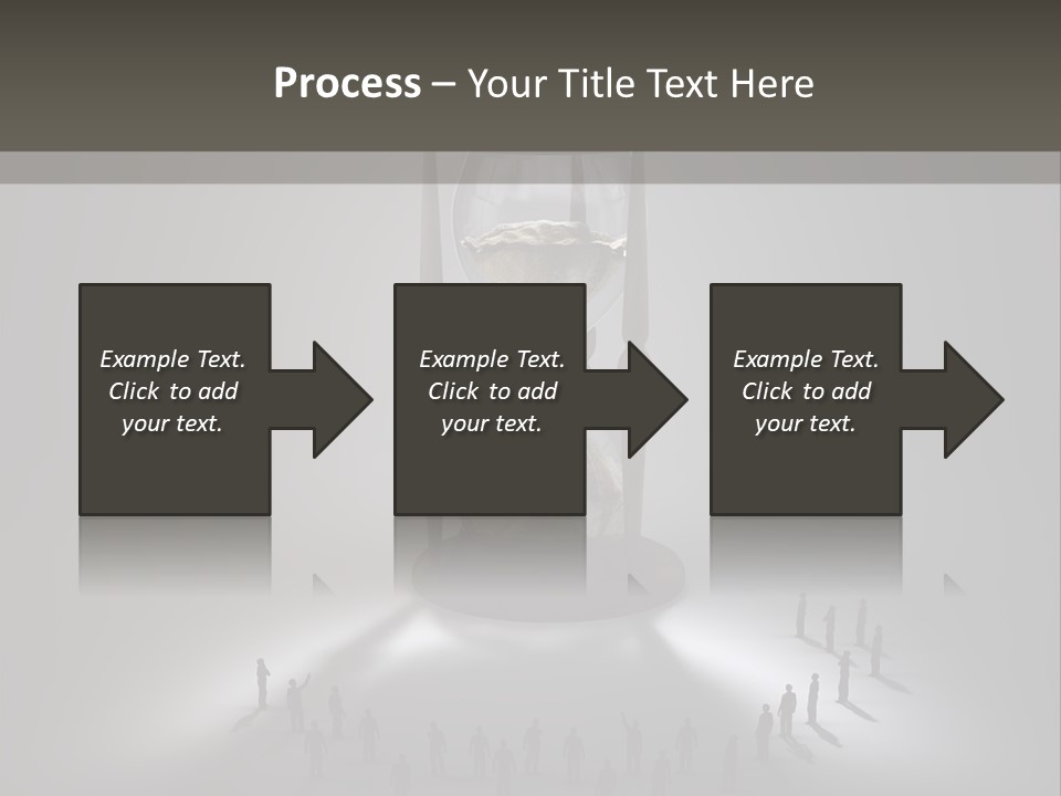 Moving Tiny Flowing PowerPoint Template