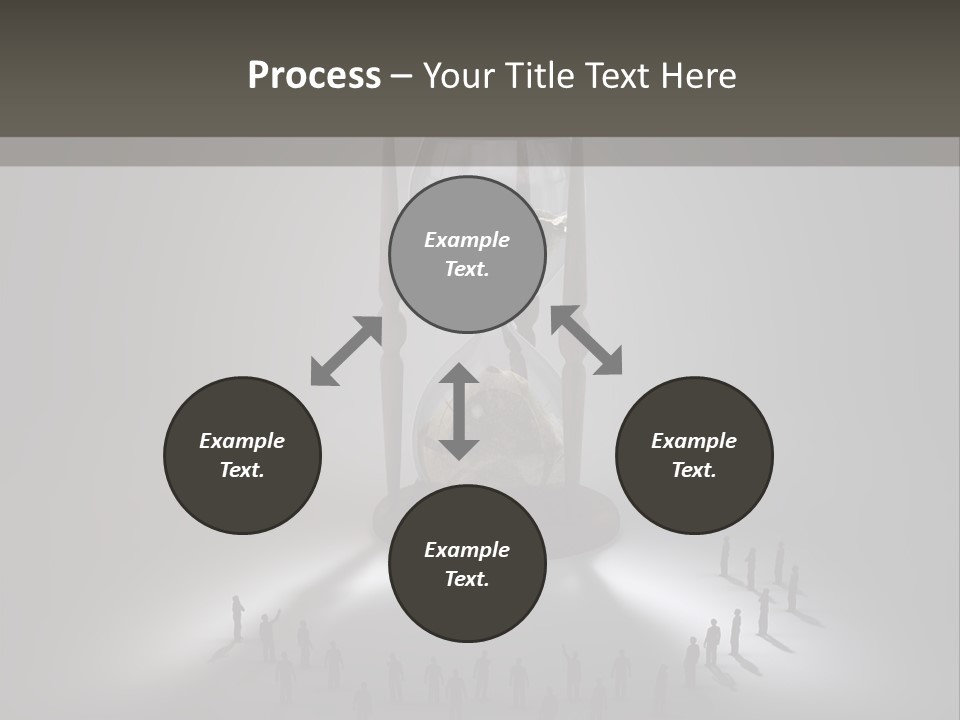 Moving Tiny Flowing PowerPoint Template