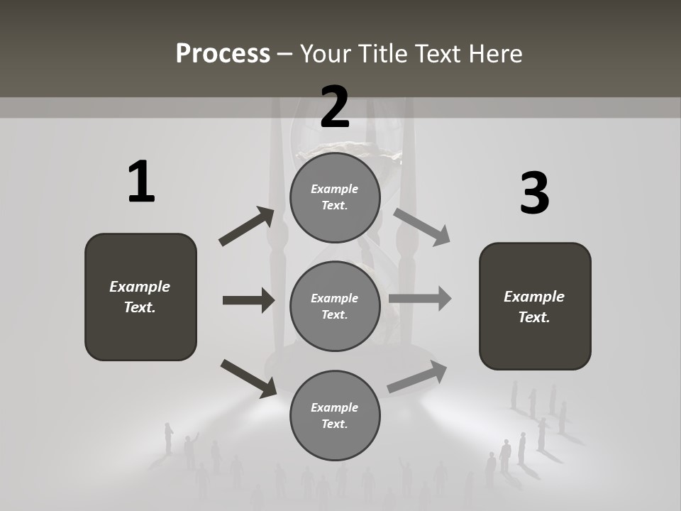 Moving Tiny Flowing PowerPoint Template