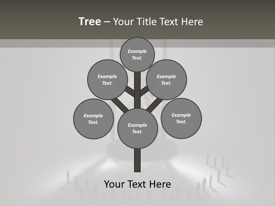 Moving Tiny Flowing PowerPoint Template