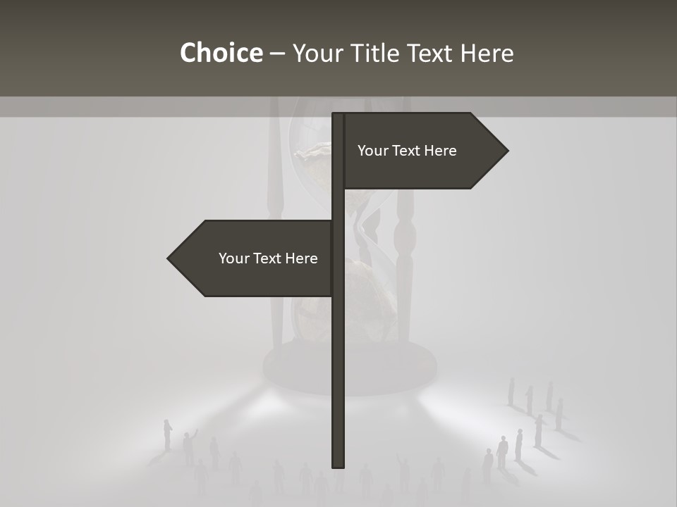 Moving Tiny Flowing PowerPoint Template