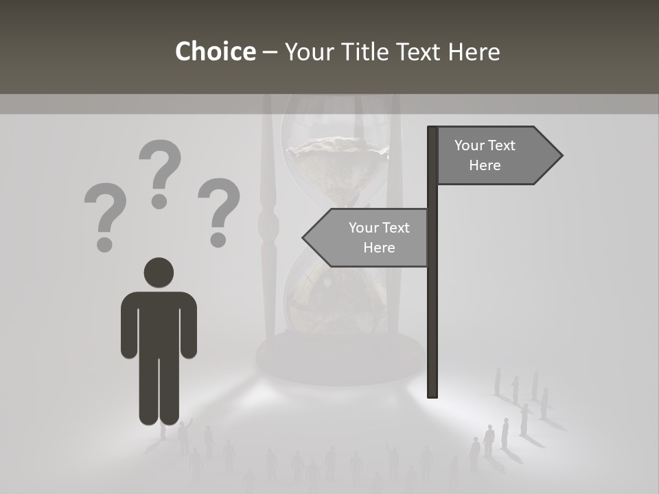 Moving Tiny Flowing PowerPoint Template