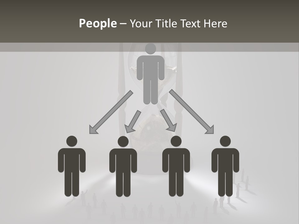 Moving Tiny Flowing PowerPoint Template