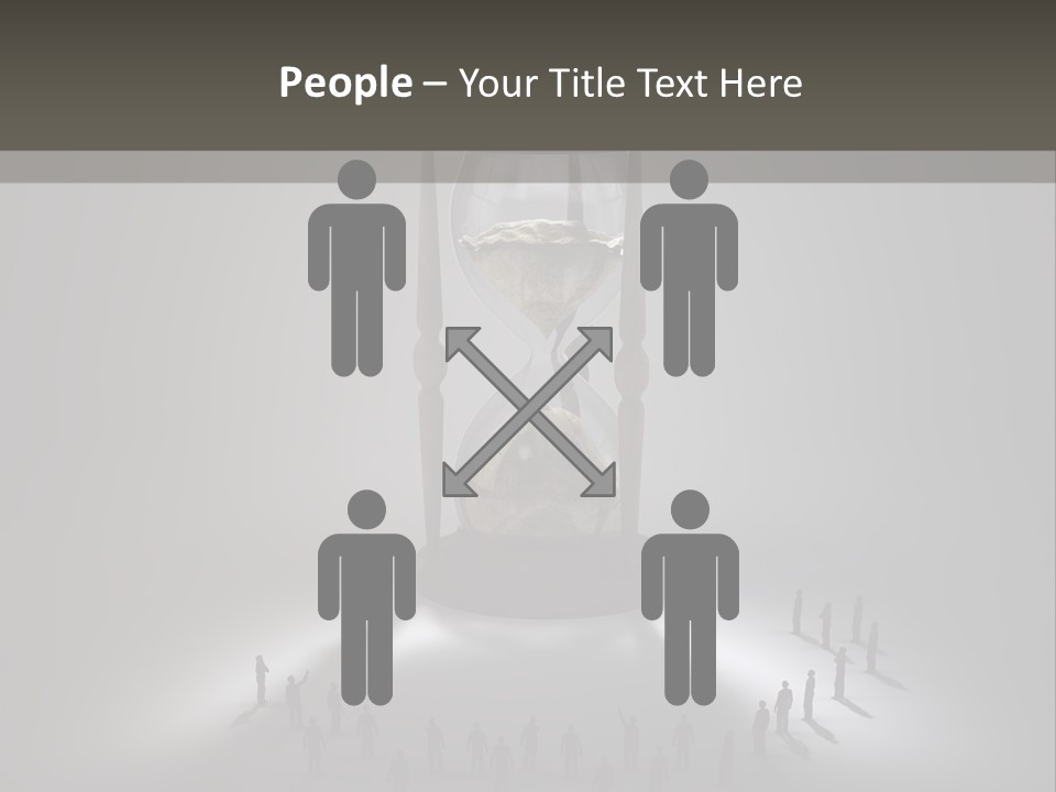 Moving Tiny Flowing PowerPoint Template