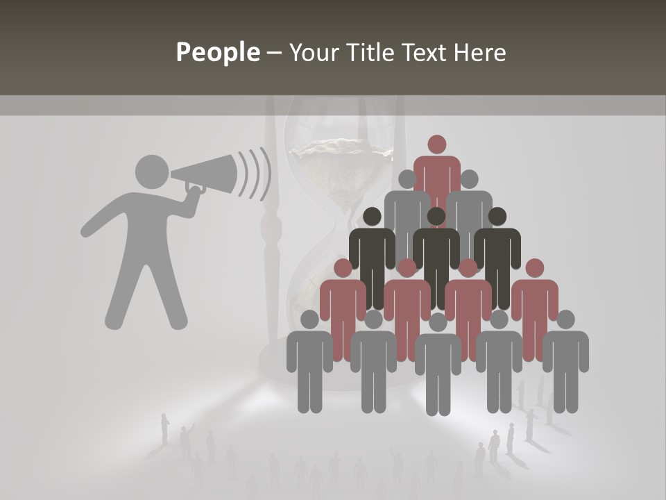 Moving Tiny Flowing PowerPoint Template