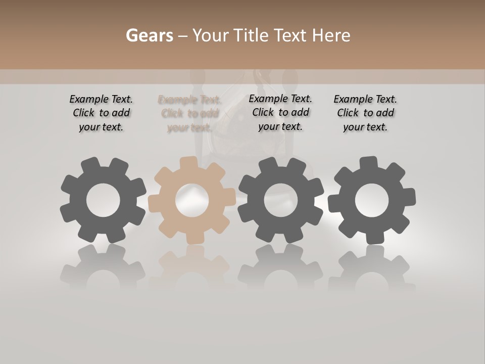 Running Waiting Stress PowerPoint Template