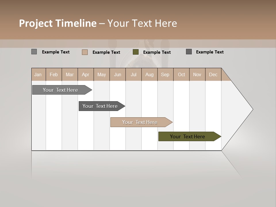 Running Waiting Stress PowerPoint Template