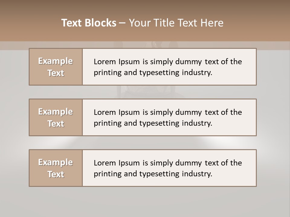 Running Waiting Stress PowerPoint Template