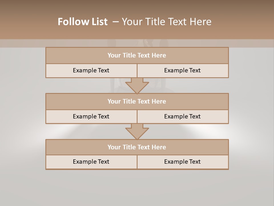 Running Waiting Stress PowerPoint Template