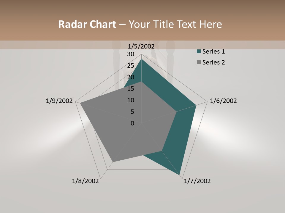 Running Waiting Stress PowerPoint Template