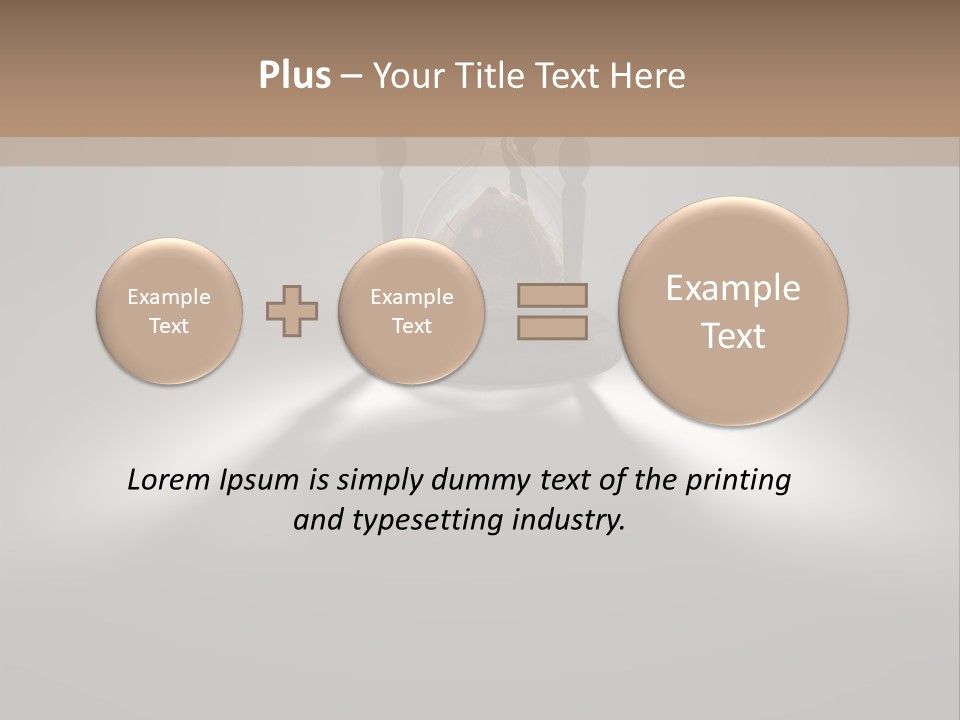 Running Waiting Stress PowerPoint Template