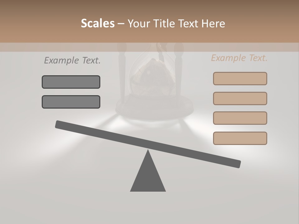 Running Waiting Stress PowerPoint Template
