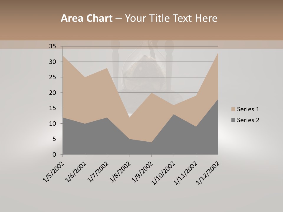 Running Waiting Stress PowerPoint Template