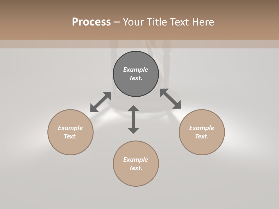 Running Waiting Stress PowerPoint Template