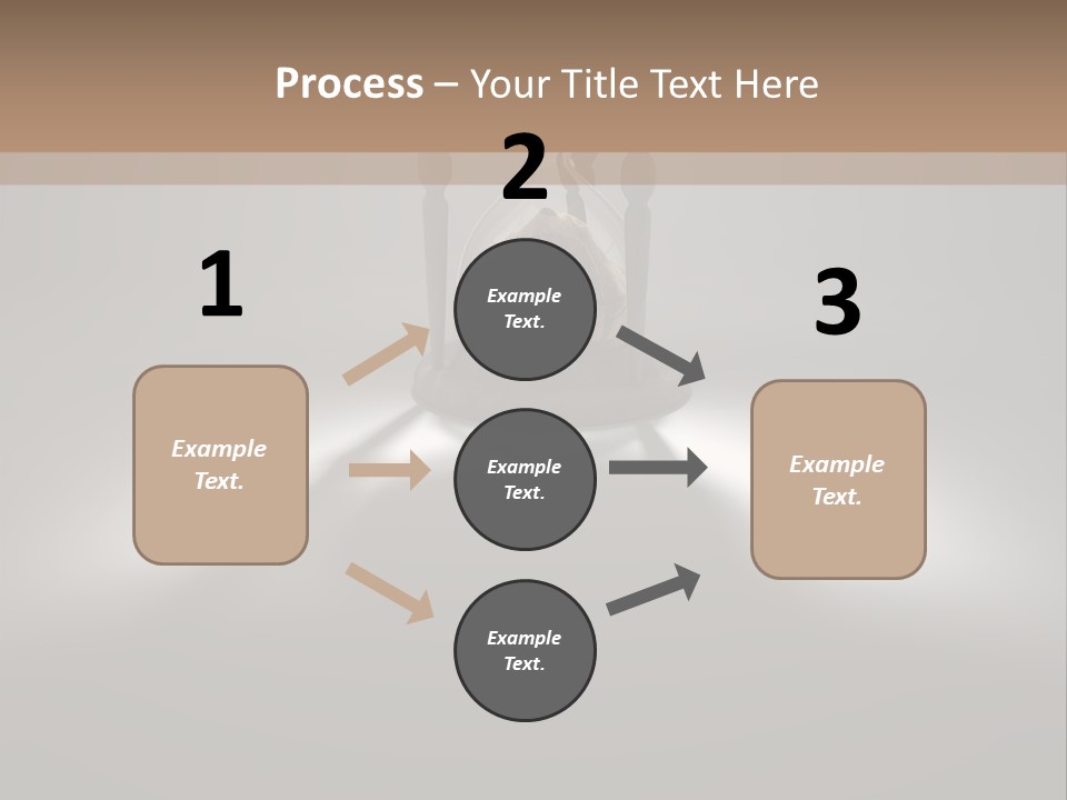 Running Waiting Stress PowerPoint Template