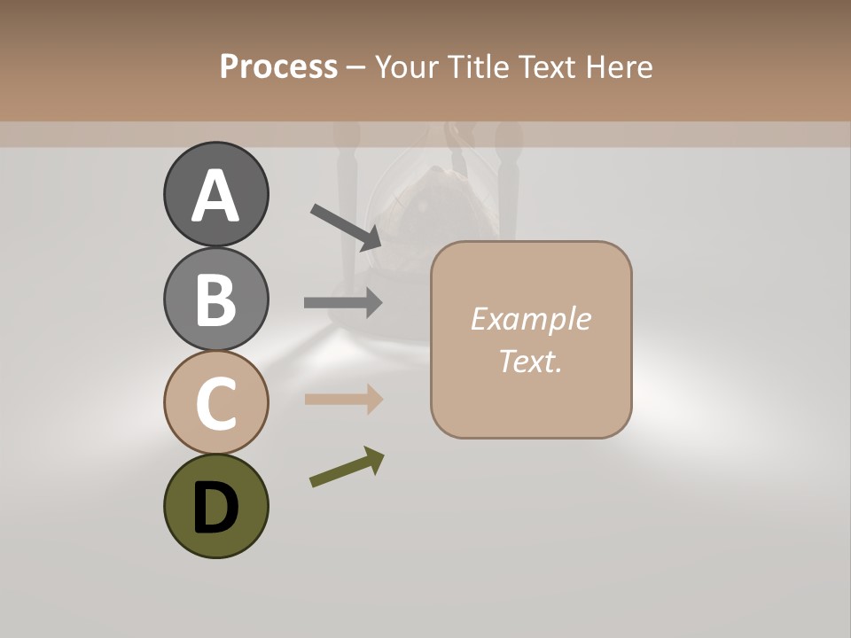 Running Waiting Stress PowerPoint Template