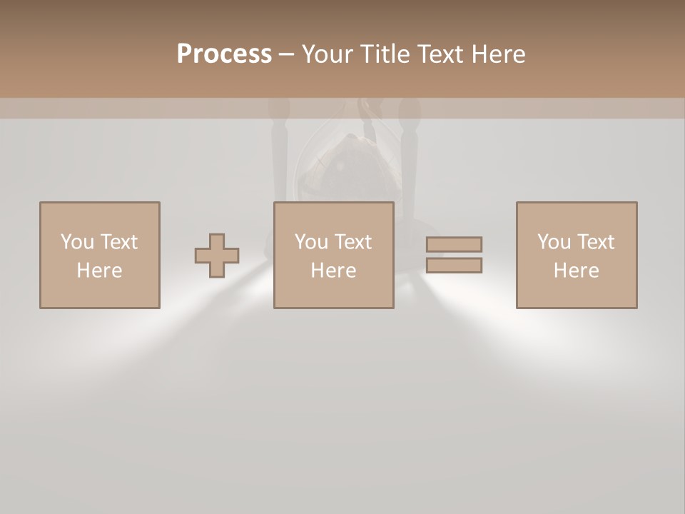 Running Waiting Stress PowerPoint Template