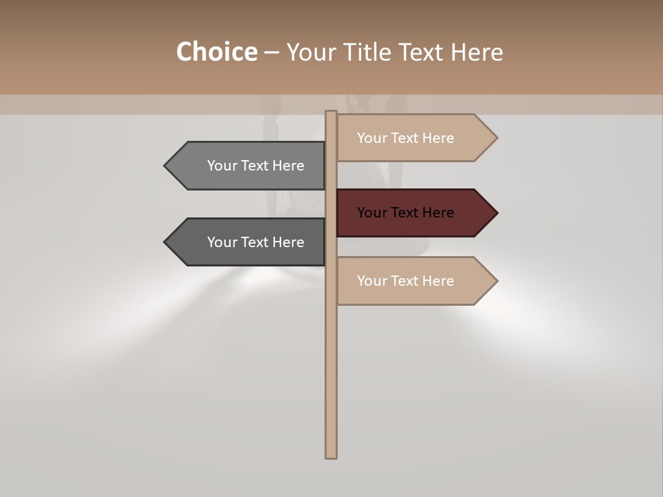 Running Waiting Stress PowerPoint Template