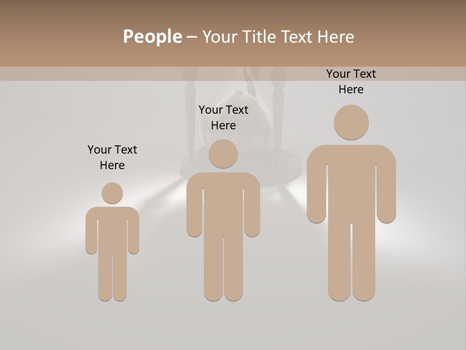 Running Waiting Stress PowerPoint Template