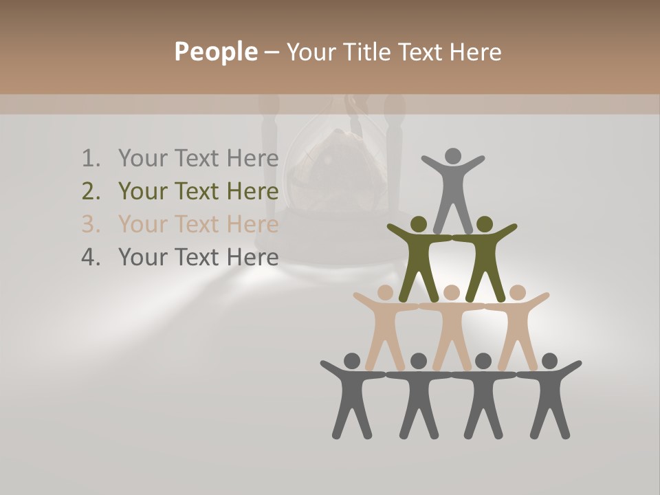 Running Waiting Stress PowerPoint Template