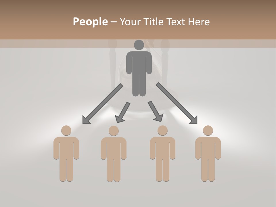 Running Waiting Stress PowerPoint Template